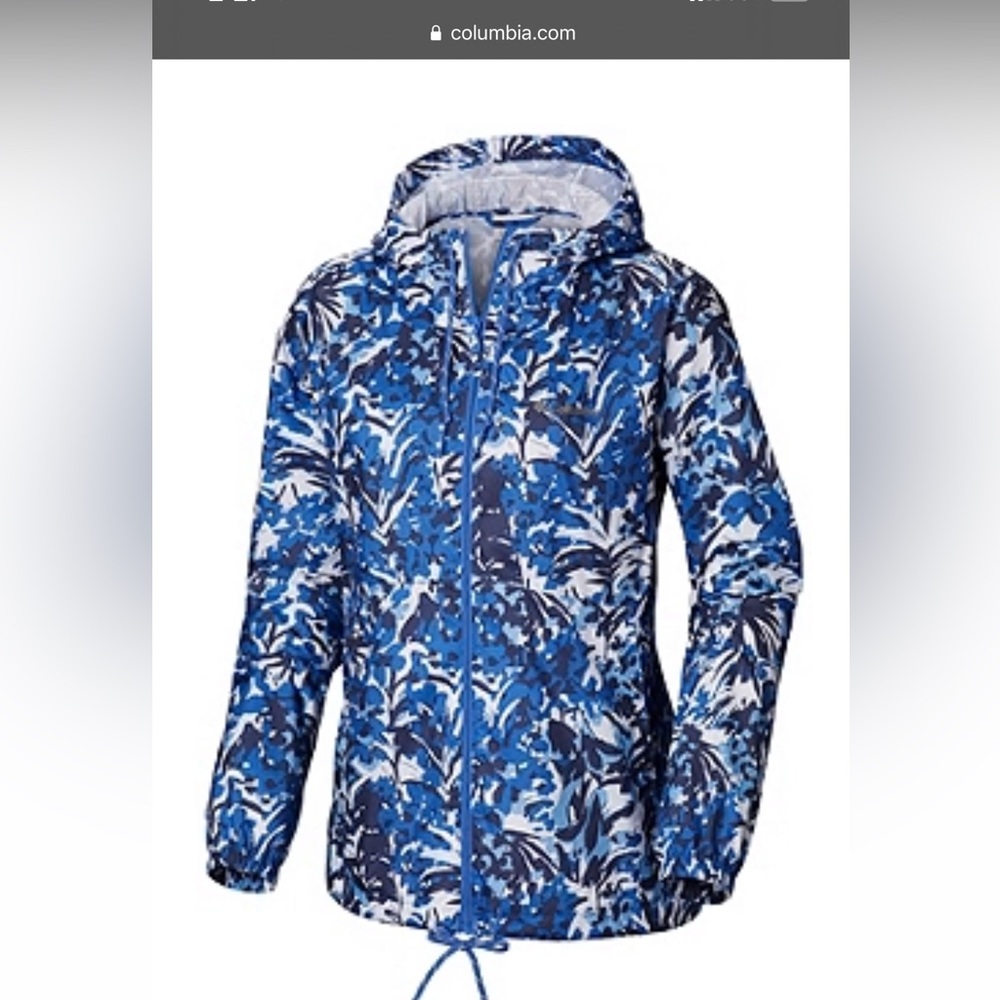 Women Columbia windbreaker